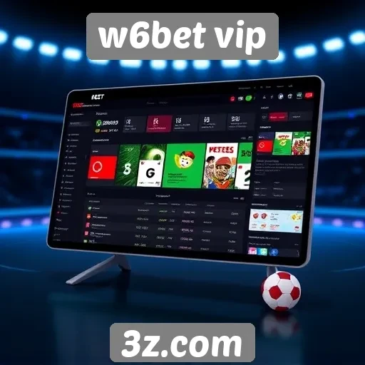 Análise da interface do usuário do w6bet vip